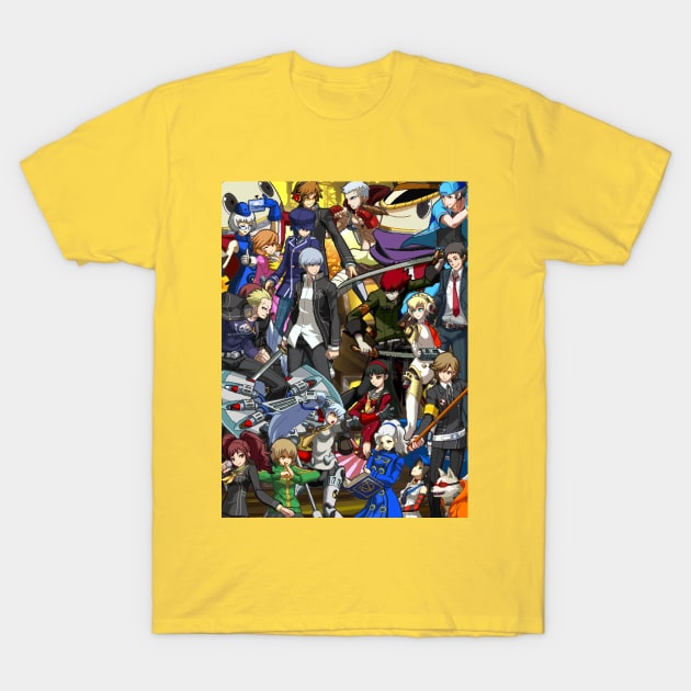 Persona 4 Arena Ultimax - Fight! T-Shirt by Vino